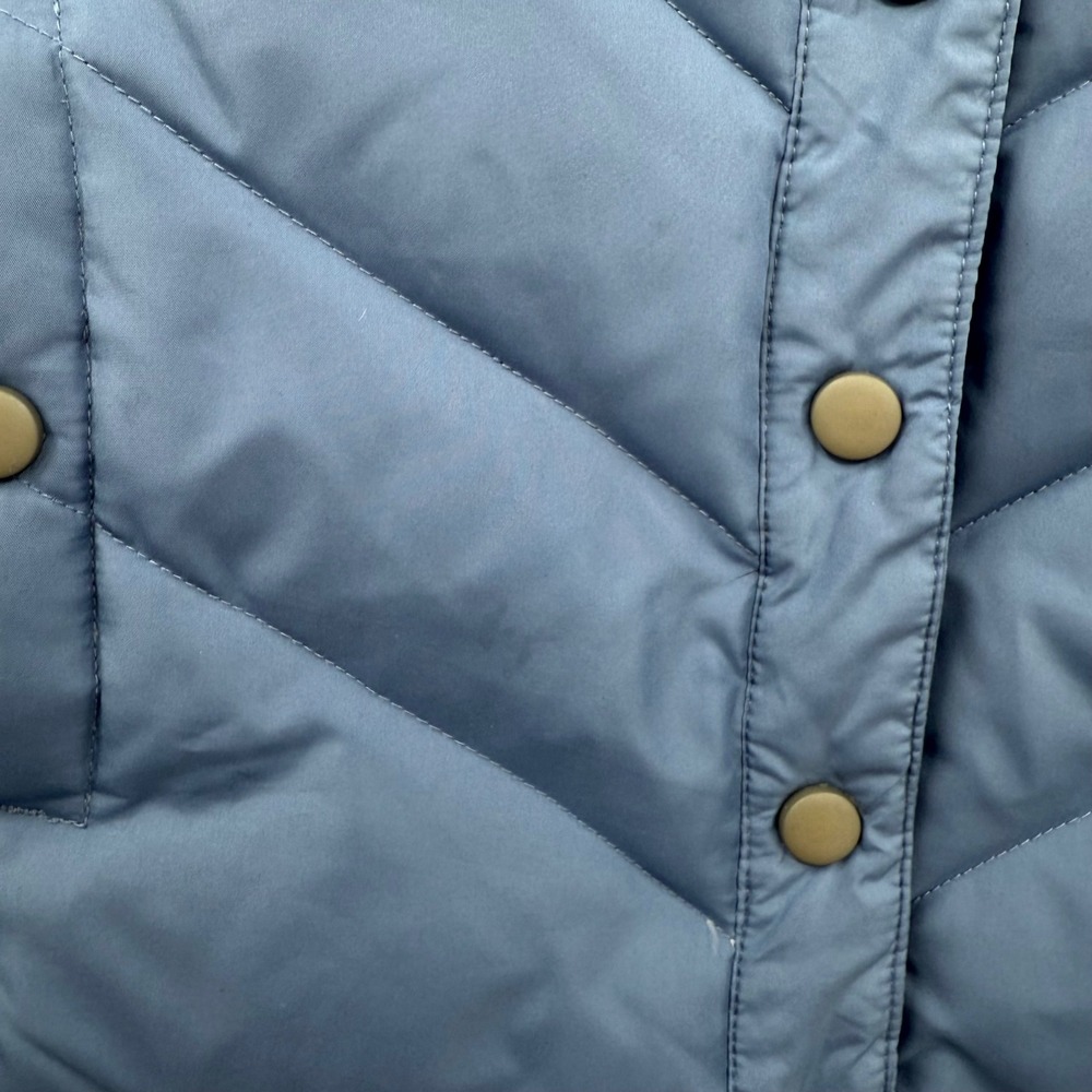 Maurices Puffer Vest Womens‎ Blue Full Snap Stand Collar Quilted Padded Size M - Picture 5 of 9